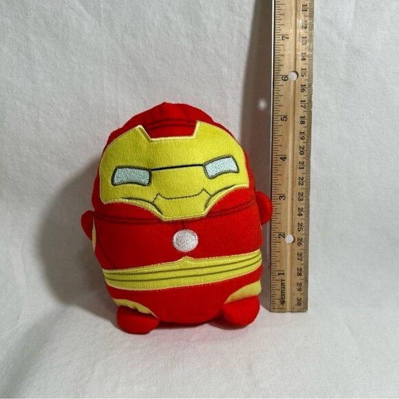 5 Mattel Marvel Plush Iron Man Capt. America Groot Rocket Raccoon Black Panther - Picture 2 of 11